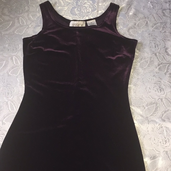 Jessica Petites velvet dress - Picture 6 of 8